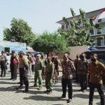 Kepala Desa Serang dan Aparatur Pemerintah Desa Menggelar Operasi Yustisi Protokol Kesehatan