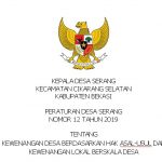 PERDES KEWENANGAN DESA