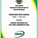 PERDES SOTK DESA SERANG